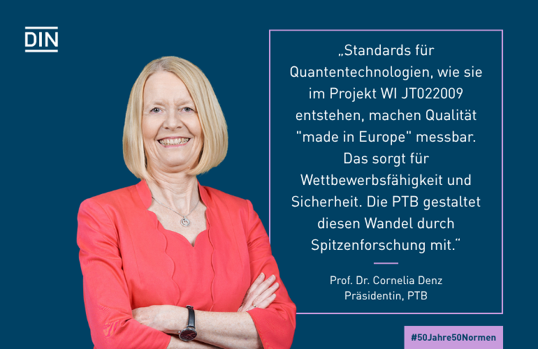 Statement Card von Prof. Dr. Cornelia Denz von PTB