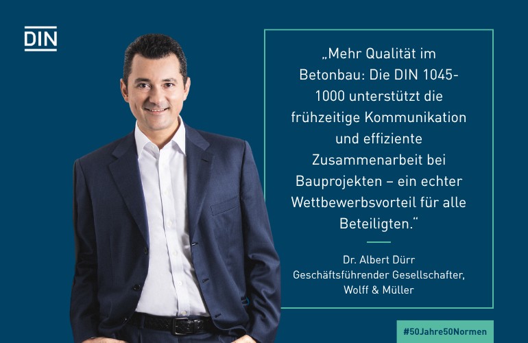 Statementcard von Dr. Albert Dürr