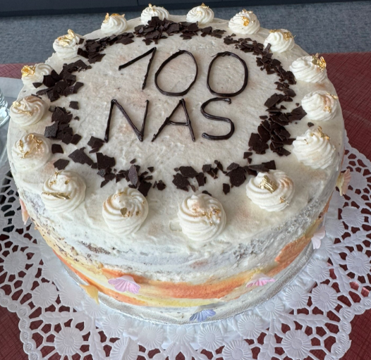 Kuchen 100 Jahre NAS